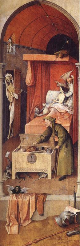 unknow artist Hieronymus Bosch,Doden and miser oil painting picture